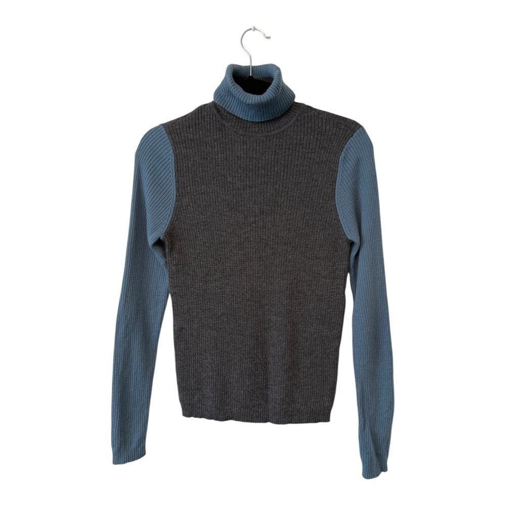 Gap Merino Wool Long Sleeve Ribbed Turtleneck Top - Size XL